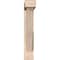 Ekena Millwork Traditional Block Smooth Bracket w/ Offset Brace, Douglas Fir, 5 1/2"W x 28"D x 32"H BKT0604X28X32TRA05SDF - alternate 2